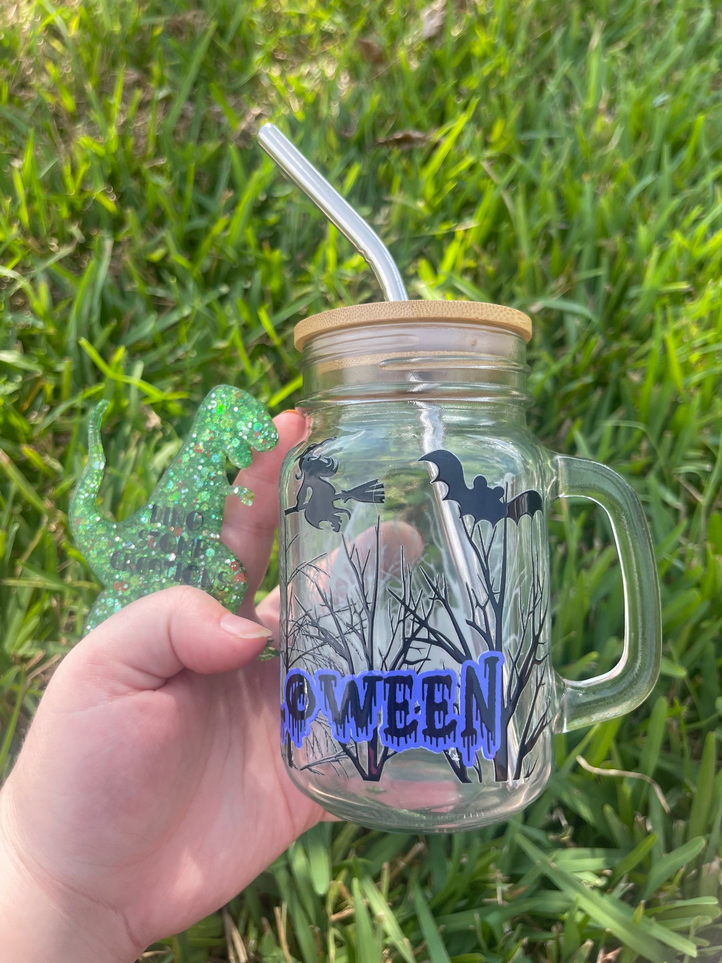 Halloween mason jar