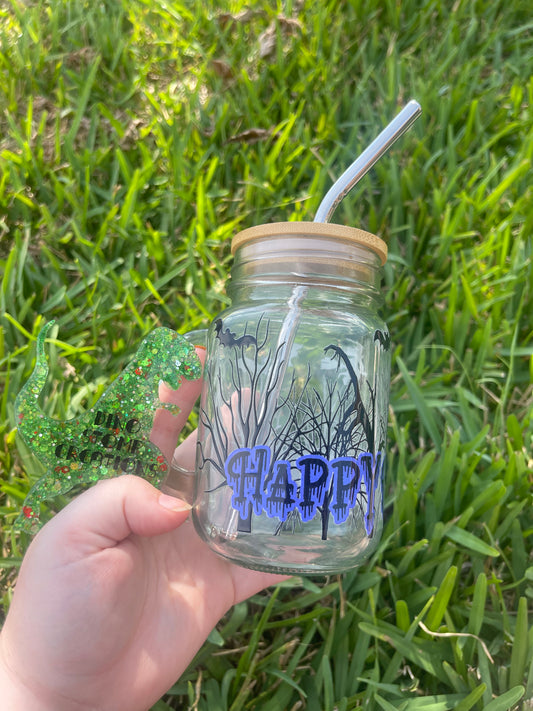 Halloween mason jar