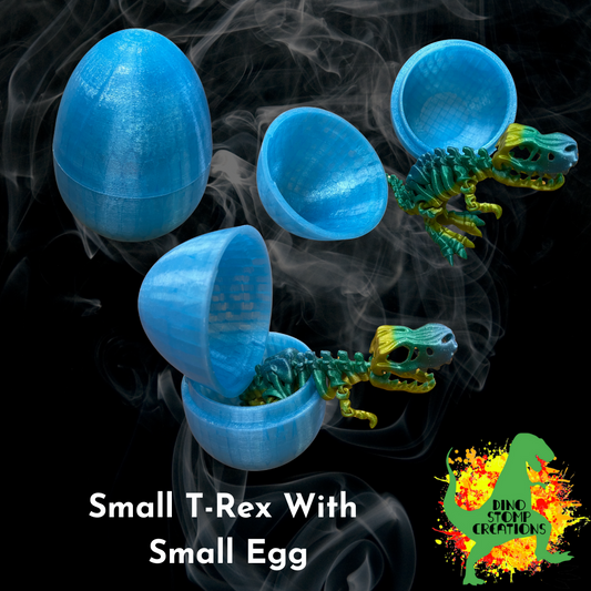 T-Rex In Egg Small
