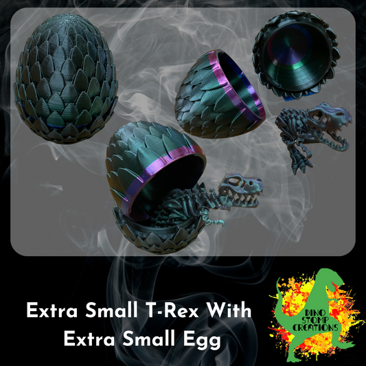 T-Rex Inside Scale Egg Extra Small