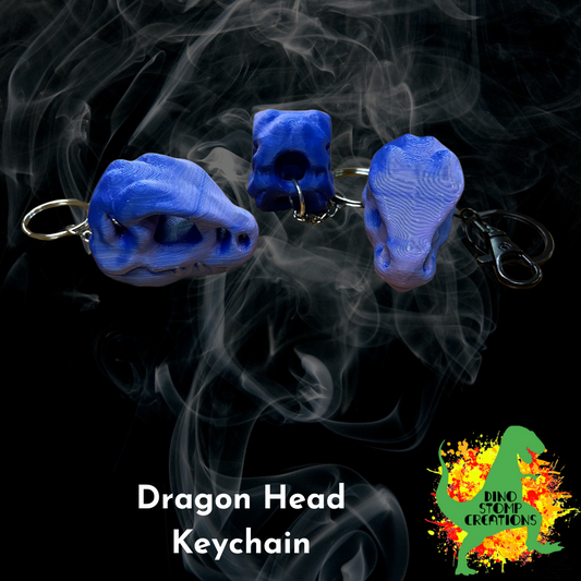 Dragon Head Keychain