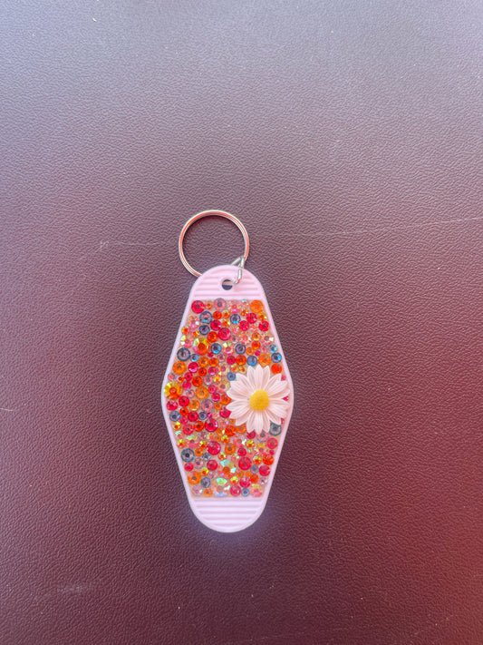 Daisy keychain